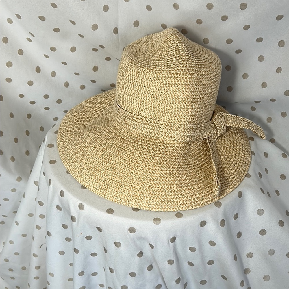 Chic Beige Women's Wide Brim Hat